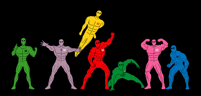 マーチャントマン キャラクターラインアップ